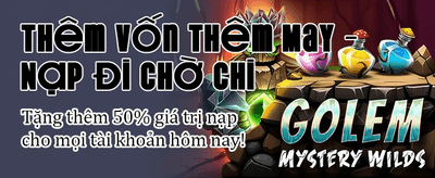 Nhận thưởng chào mừng cực khủng